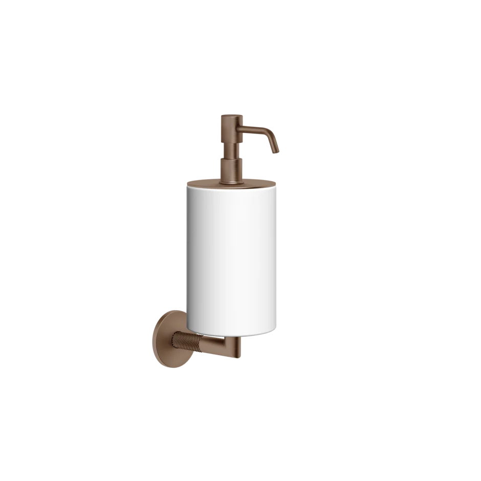 Gessi Anello dispenser sapone bianco in Pietra sinterizzata 63713 Gessi Anello dispenser sapone bianco in Pietra sinterizzata 63713