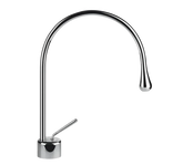 Gessi Goccia rubinetto lavabo canna media 33602 cromo