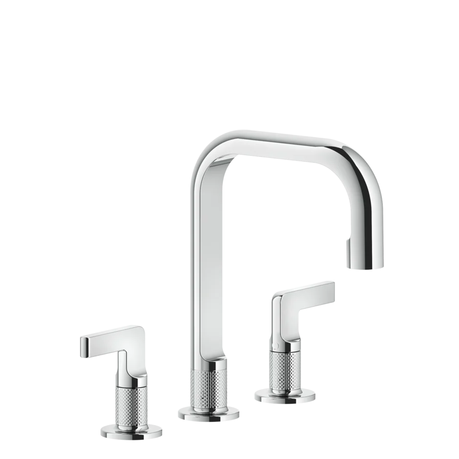Gessi Inciso rubinetto lavabo 3 fori 58013.031 cromo Gessi Inciso rubinetto lavabo 3 fori 58013.031 cromo