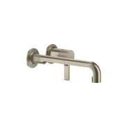 Gessi Inciso rubinetto lavabo a parete 58089 + 54198