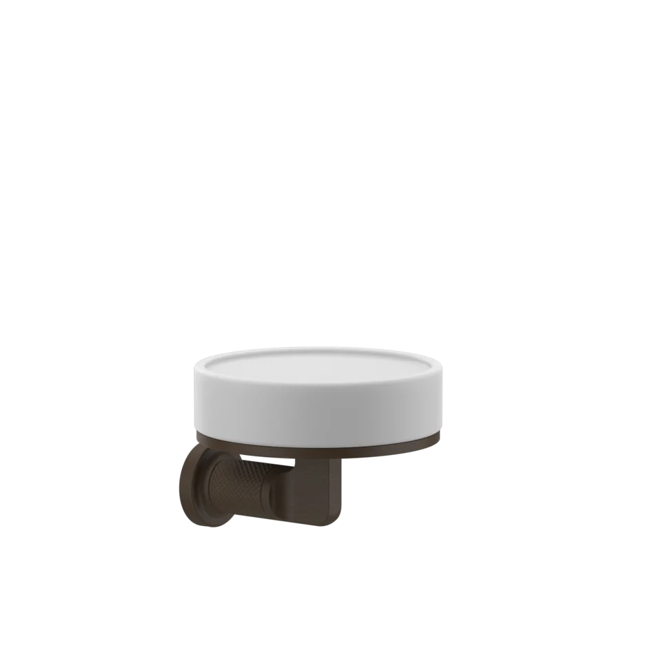 Gessi Inciso porte-savon en pierre frittée blanche 58501 Gessi Inciso porte-savon en pierre frittée blanche 58501