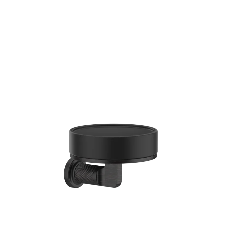 Gessi Inciso porte-savon en pierre frittée noire 58502 Gessi Inciso porte-savon en pierre frittée noire 58502