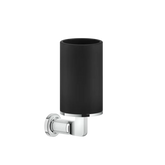 Gessi Inciso porta spazzolini nero in Pietra sinterizzata 58508