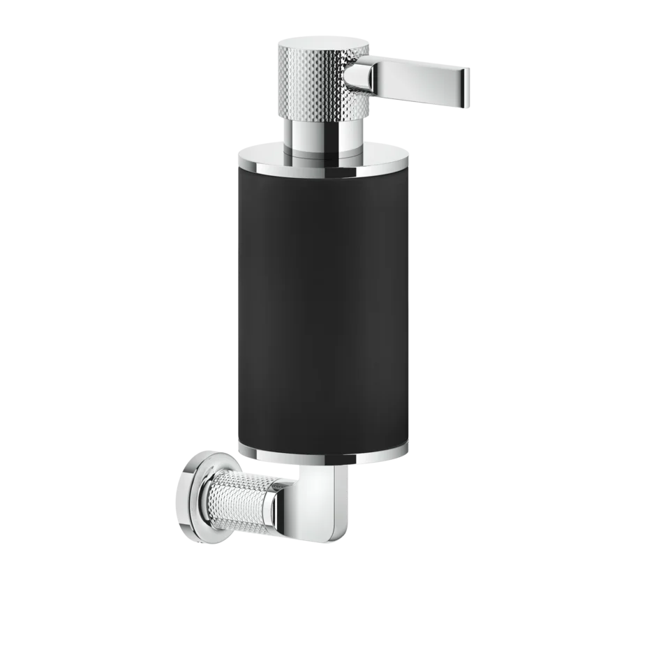 Gessi Inciso dispenser sapone nero in Pietra sinterizzata 58514 Gessi Inciso dispenser sapone nero in Pietra sinterizzata 58514