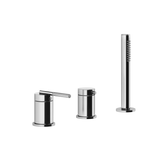 Gessi Ingranaggio rubinetto vasca da bagno 3 fori 63547