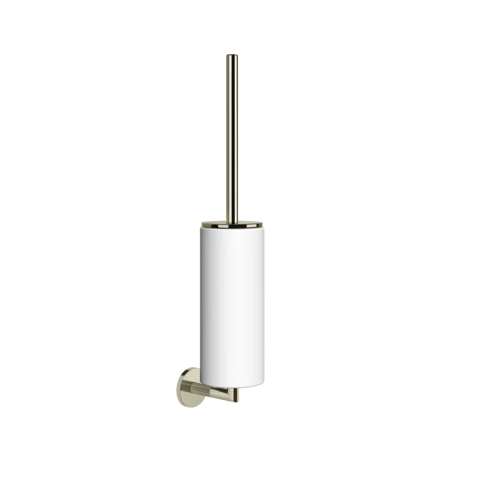 Gessi Ingranaggio porte-brosse de toilette blanc en pierre frittée 63819 Gessi Ingranaggio porte-brosse de toilette blanc en pierre frittée 63819