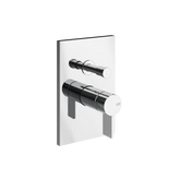 Gessi Inverso Diamantato miscelatore doccia a parete con deviatore 2 vie 73679