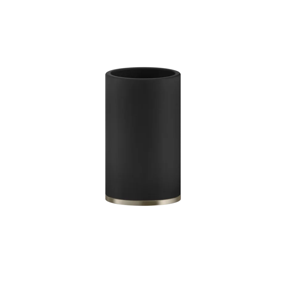 Gessi Origini porte-brosse à dents en résine antibactérienne noir 58532 Gessi Origini porte-brosse à dents en résine antibactérienne noir 58532