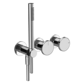 Gessi Origini miscelatore doccia con deviatore 2 vie 66036 + 54139