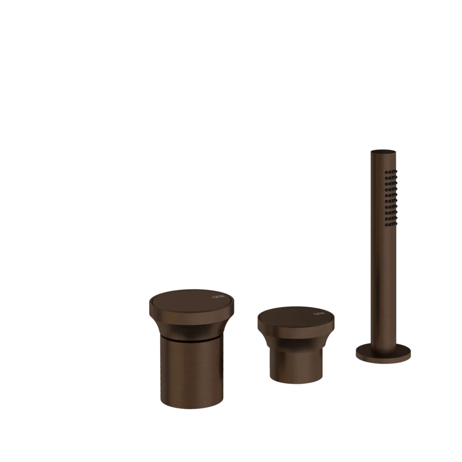 Gessi Origini robinet de baignoire 3 trous 66043 Gessi Origini robinet de baignoire 3 trous 66043