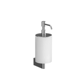 Gessi Origini dispenser sapone bianco in resina antibatterica 66413 cromo