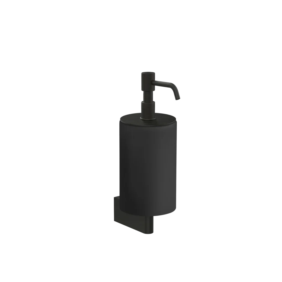 Gessi Origini soap dispenser in black antibacterial resin 66414 Gessi Origini soap dispenser in black antibacterial resin 66414