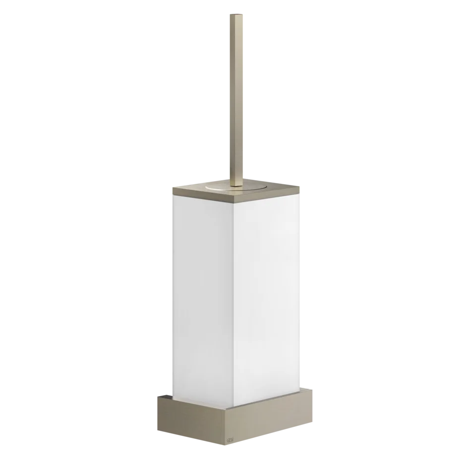 porte-brosse WC rectangulaire en pierre frittée blanche Gessi 20819 porte-brosse WC rectangulaire en pierre frittée blanche Gessi 20819