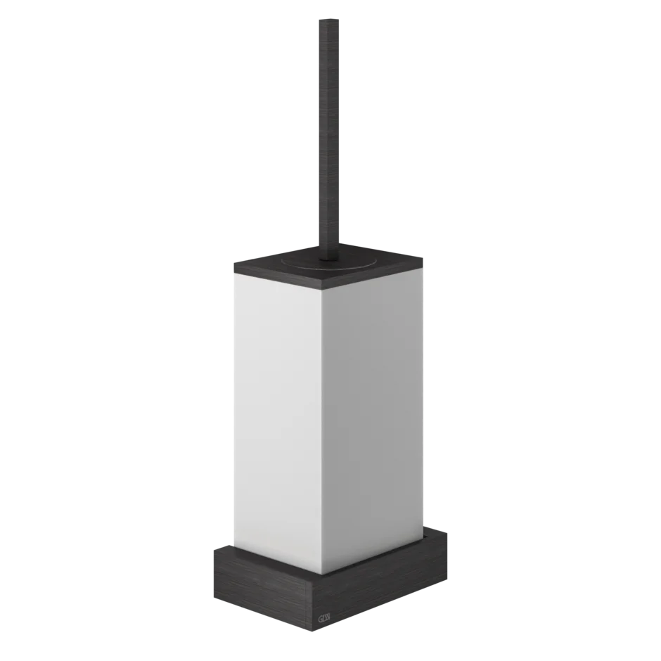 porte-brosse WC rectangulaire en pierre frittée blanche Gessi 20819 porte-brosse WC rectangulaire en pierre frittée blanche Gessi 20819
