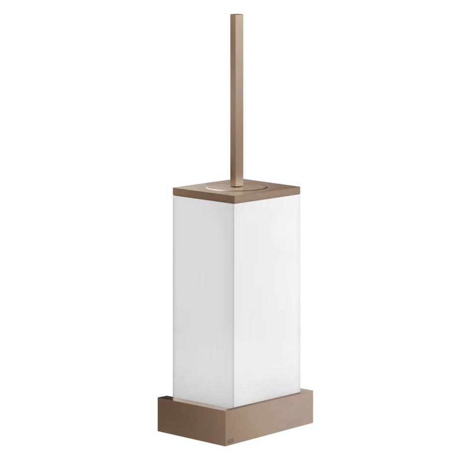 porte-brosse WC rectangulaire en pierre frittée blanche Gessi 20819 porte-brosse WC rectangulaire en pierre frittée blanche Gessi 20819