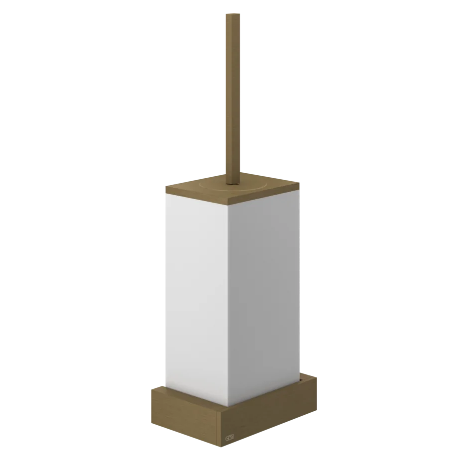 porte-brosse WC rectangulaire en pierre frittée blanche Gessi 20819 porte-brosse WC rectangulaire en pierre frittée blanche Gessi 20819
