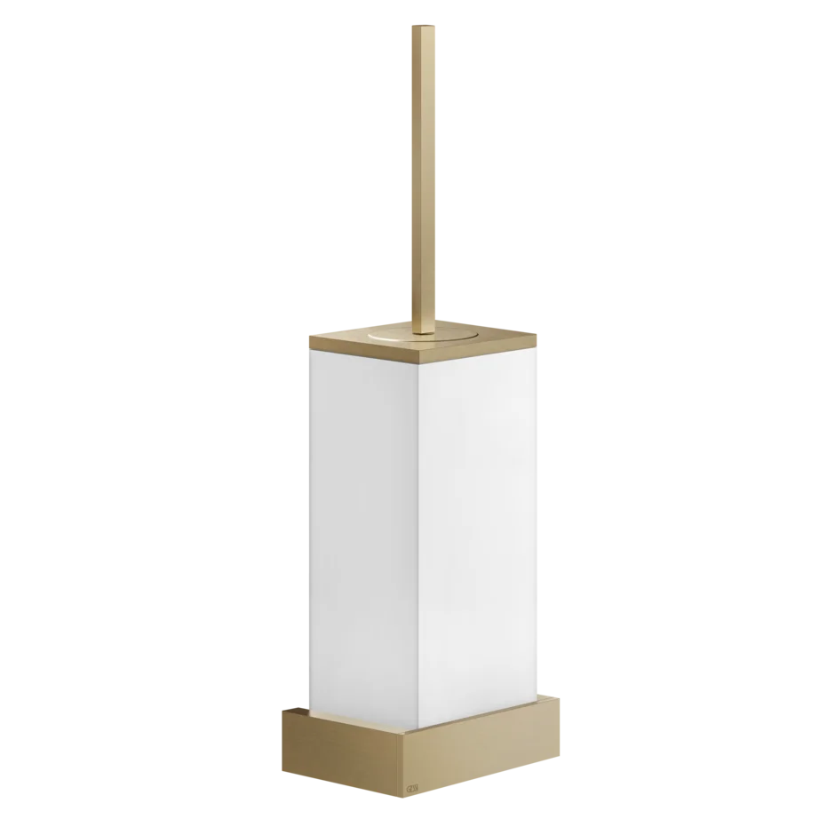 porte-brosse WC rectangulaire en pierre frittée blanche Gessi 20819 porte-brosse WC rectangulaire en pierre frittée blanche Gessi 20819
