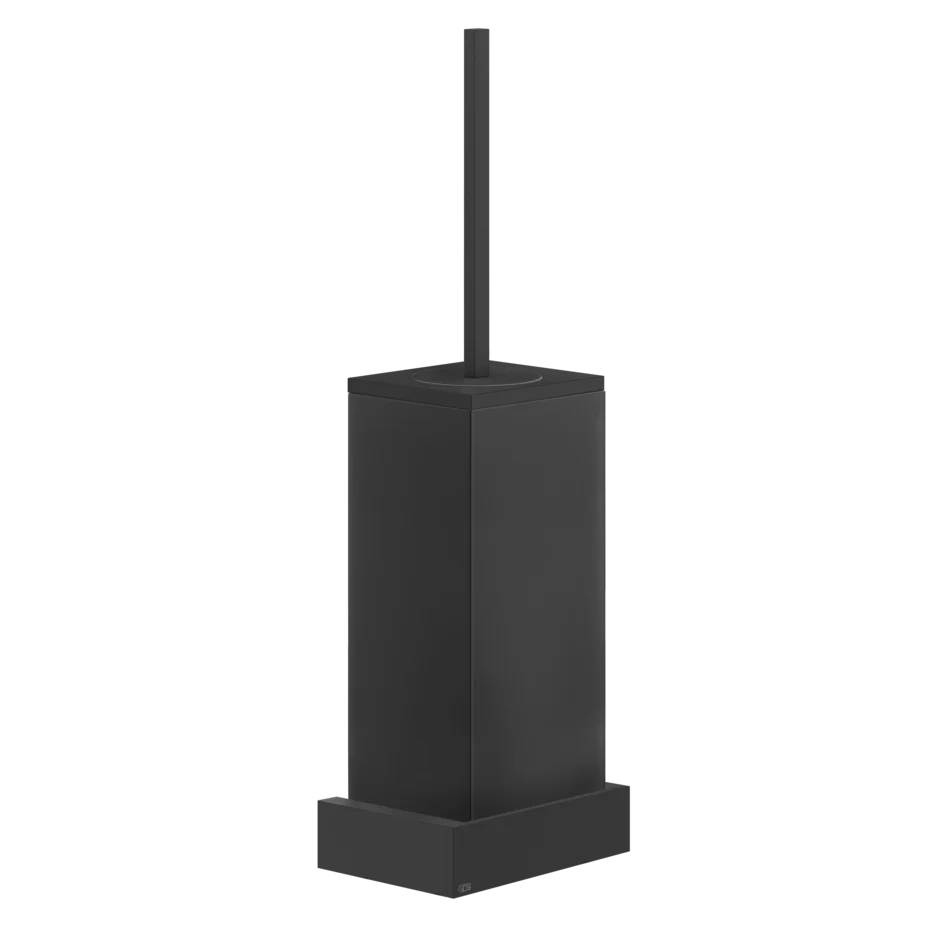 Gessi Rettangolo porte-brosse WC en pierre frittée noire 20820 Gessi Rettangolo porte-brosse WC en pierre frittée noire 20820