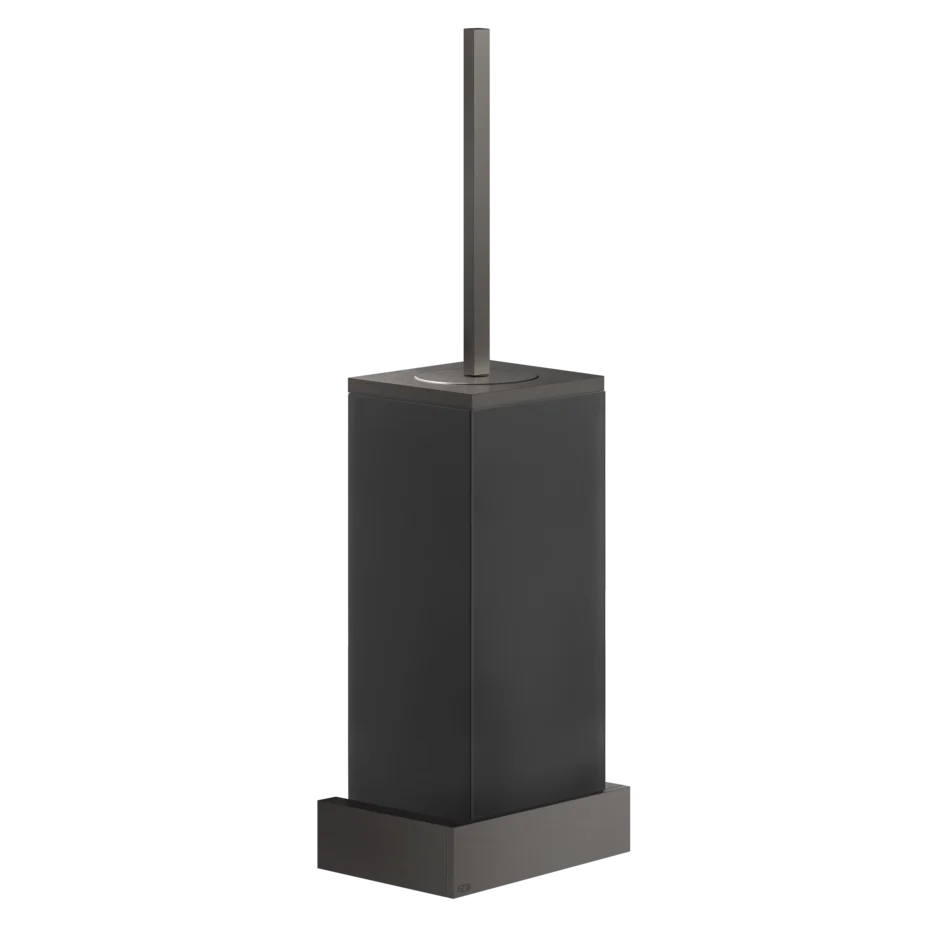 Gessi Rettangolo porte-brosse WC en pierre frittée noire 20820 Gessi Rettangolo porte-brosse WC en pierre frittée noire 20820