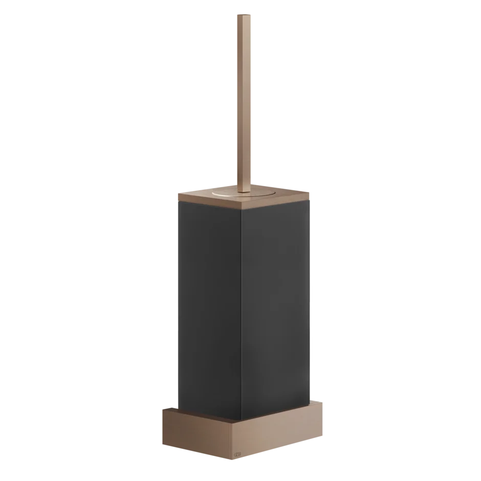 Gessi Rettangolo porte-brosse WC en pierre frittée noire 20820 Gessi Rettangolo porte-brosse WC en pierre frittée noire 20820