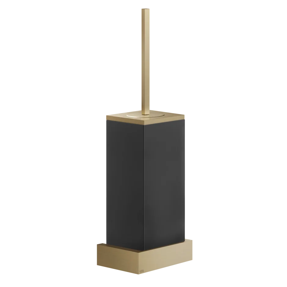 Gessi Rettangolo porte-brosse WC en pierre frittée noire 20820 Gessi Rettangolo porte-brosse WC en pierre frittée noire 20820