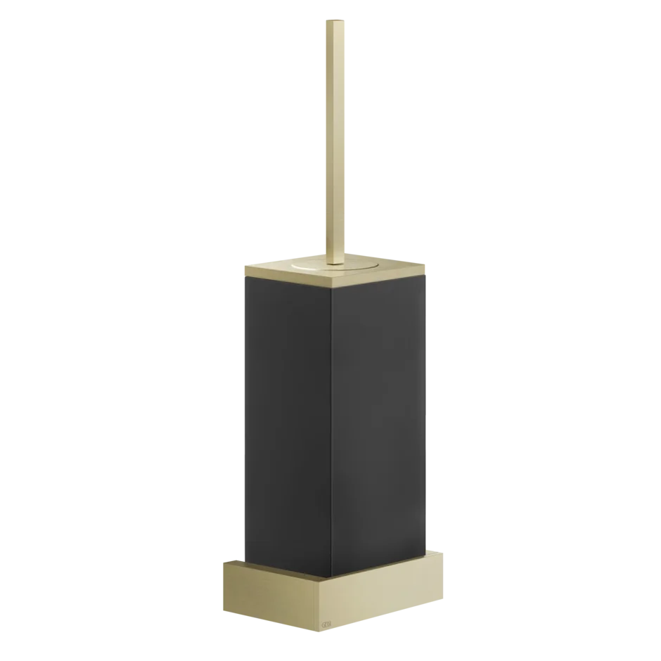 Gessi Rettangolo porte-brosse WC en pierre frittée noire 20820 Gessi Rettangolo porte-brosse WC en pierre frittée noire 20820