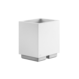 Gessi Rettangolo porta spazzolini bianco in Pietra sinterizzata 20831 Gessi Rettangolo porta spazzolini bianco in Pietra sinterizzata 20831