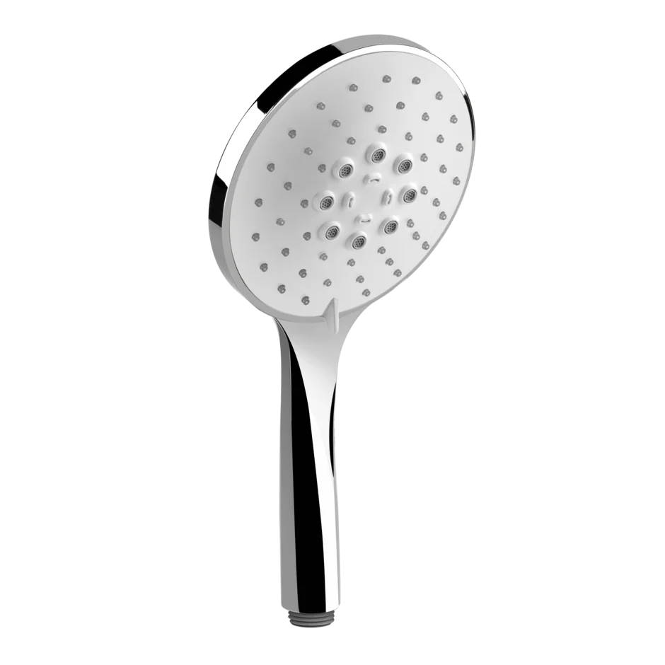 Gessi Rilievo doccetta tre getti con inserto bianco 14376 Gessi Rilievo doccetta tre getti con inserto bianco 14376