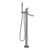 Gessi Ventaglio rubinetto vasca da bagno da terra con doccetta 72028