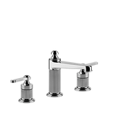 Gessi Venti20 rubinetto lavabo 3 fori medio con piletta 65012