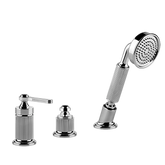 Gessi Venti20 rubinetto vasca da bagno 3 fori 65043