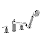 Gessi Venti20 rubinetto vasca da bagno 4 fori 65045