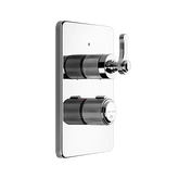 Gessi Venti20 miscelatore termostatico doccia 3 vie 65137 + 09269