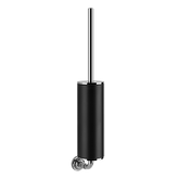 Gessi Venti20 porta scopino nero in Pietra sinterizzata 65420