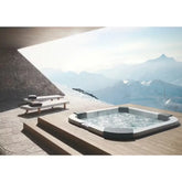 Jacuzzi Santorini minipiscina spa 230x215