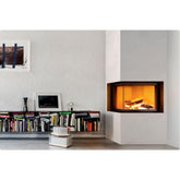 MCZ Plasma 75 Wood caminetto a legna angolare DX o SX