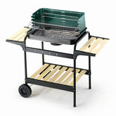 Ompagrill Green/W 60-40 barbecue a carbone con carrello 80501