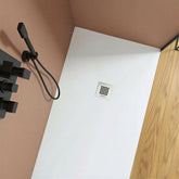 Relax Design Rocky Classic Easy piatto doccia in resina - Ardesia Bianco