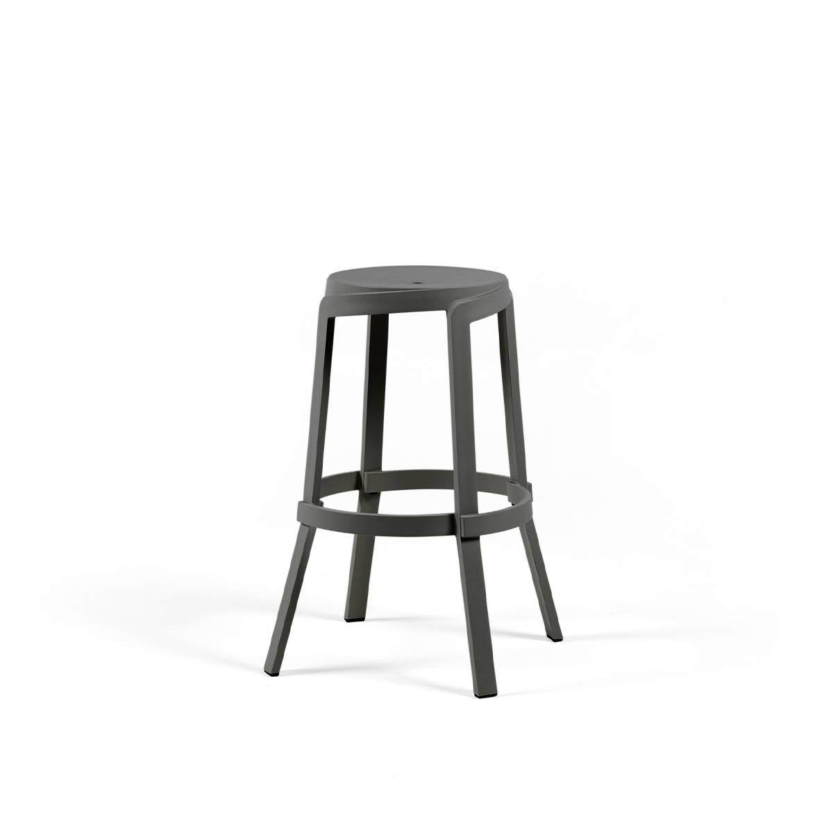 Nardi Stack Maxi Outdoor Stool Made in Italy Nardi Stack Maxi Outdoor Stool Made in Italy