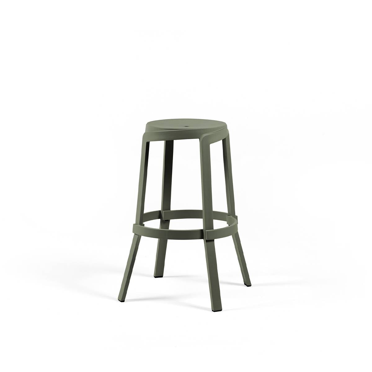 Nardi Stack Maxi Outdoor Stool Made in Italy Nardi Stack Maxi Outdoor Stool Made in Italy