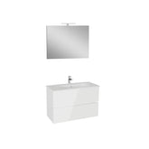 VitrA Mia Plus R mobile lavabo da 100cm con specchio e faretto 69754