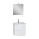 VitrA Mia Plus S mobile lavabo da 60cm con specchio e faretto 69736