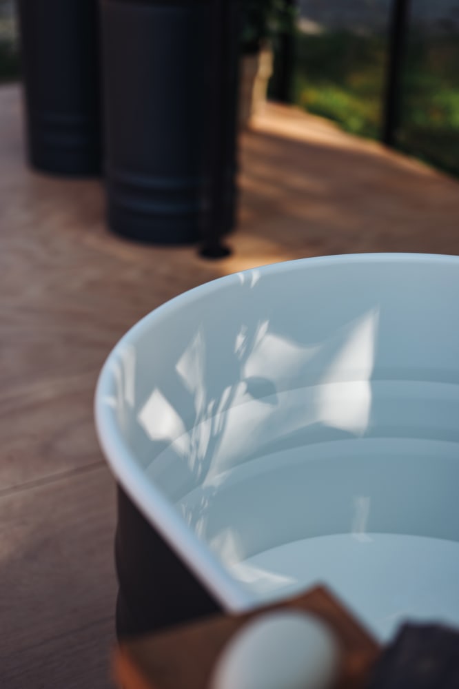 Agape Vieques XS vasca da bagno freestanding outdoor AVAS0912E Agape Vieques XS vasca da bagno freestanding outdoor AVAS0912E