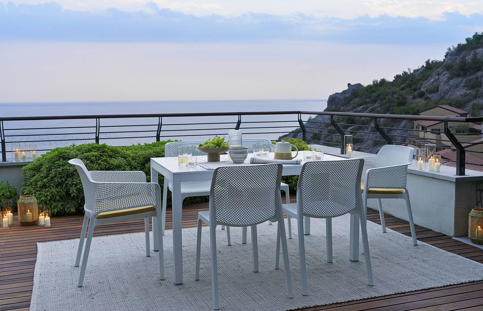 Nardi Bit outdoor chair set of 6 pieces 40328 Nardi Bit outdoor chair set of 6 pieces 40328