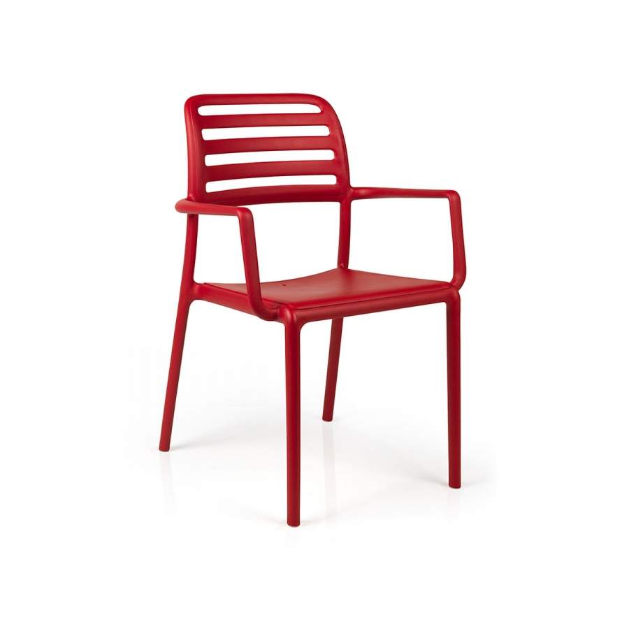 Nardi Outdoor Chair Costa in various colors Made in Italy (6 pieces) Nardi Outdoor Chair Costa in various colors Made in Italy (6 pieces)