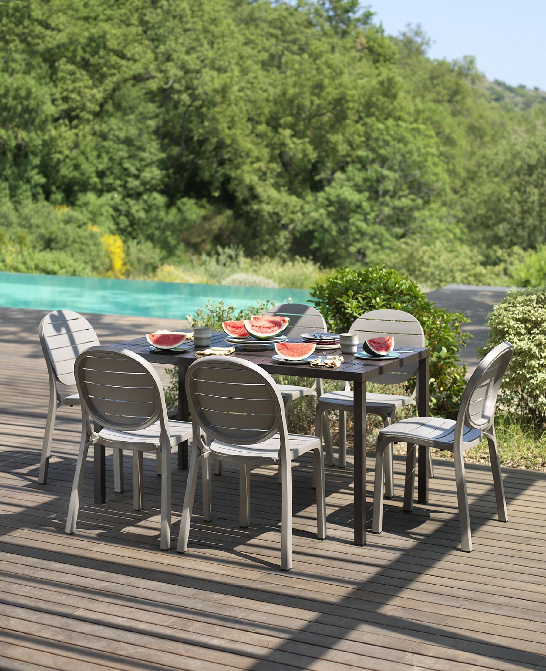 Nardi Outdoor Chair Erica in various colors Made in Italy Nardi Outdoor Chair Erica in various colors Made in Italy