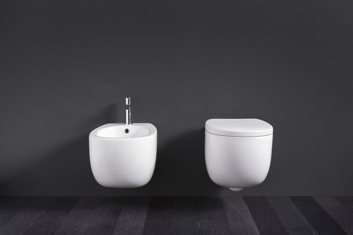NIC Design Milk rimless wall toilet 003482 NIC Design Milk rimless wall toilet 003482