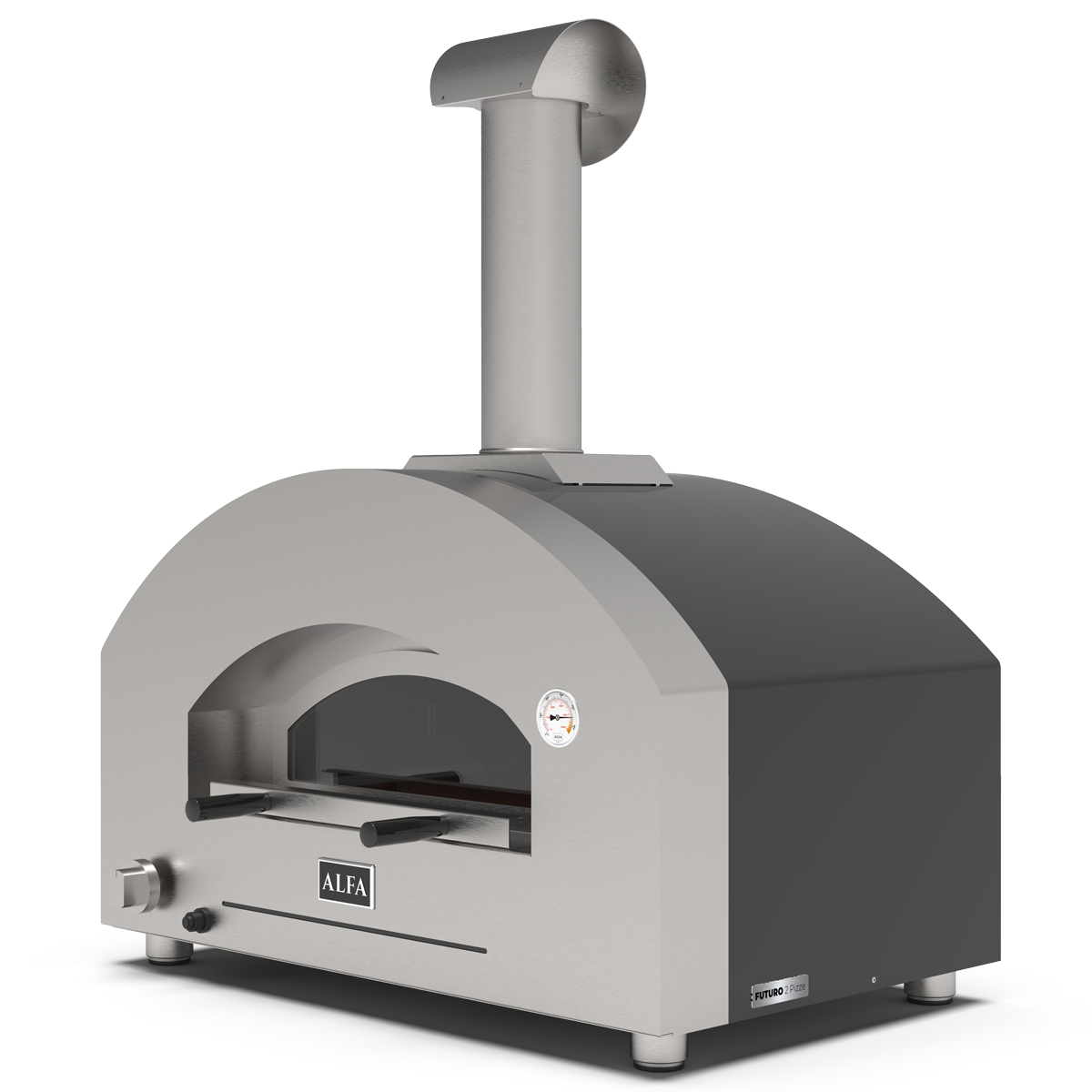 Alfa Forni Futuro forno a gas 2 Pizze FXFT-2P-GSB Alfa Forni Futuro forno a gas 2 Pizze FXFT-2P-GSB