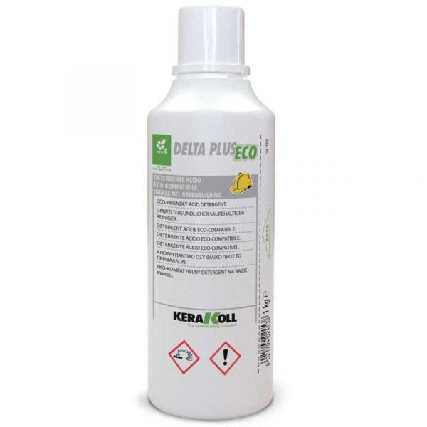 Kerakoll Delta Plus Eco confezione da 1 kg, detergente acido eco-compatibile all’acqua per la pulizia da incrostazioni Kerakoll Delta Plus Eco confezione da 1 kg, detergente acido eco-compatibile all’acqua per la pulizia da incrostazioni
