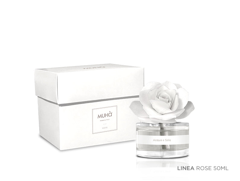 DÉSODORISANT D'AMBIANCE ROSE DIFFUSEUR D'EAU ET DE SEL 50 ML MUHÀ DÉSODORISANT D'AMBIANCE ROSE DIFFUSEUR D'EAU ET DE SEL 50 ML MUHÀ